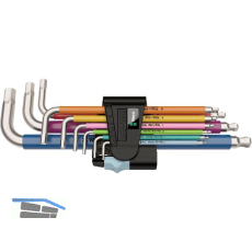 WERA Sechskant Stiftschl�ssel-Satz 3950/9 Hex-Plus Edelstahl 1 9-teilig