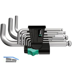 WERA Sechskant Stiftschl�ssel-Satz 950/9 Hex-Plus 3 1.5-10 mm 9-teilig