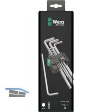 WERA Sechskant Stiftschl�ssel-Satz 950/9 Hex-Plus 1 SB 1.5-10 mm 9-teilig