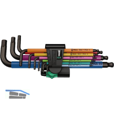WERA Sechskant Stiftschl�ssel-Satz 950/9 Hex-Plus MC 1 9-teilig