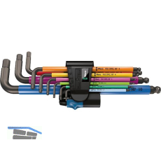 WERA Sechskant Stiftschl�ssel-Satz 950/9 Hex-Plus MC HF 1 9-teilig