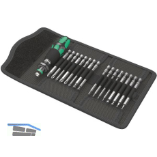 WERA Bit-Satz Kraftform Kompakt 60 KK in Falttasche 17-tlg.