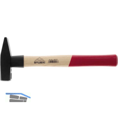 STUBAI Schlosserhammer DIN1041 mit Eschenstiel 600 g