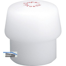 HALDER Schonhammer-Einsatz Kopf � 40 mm Super-Plastik wei�