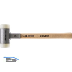 HALDER Nylonhammer r�ckschlagfrei Kopf � 40 mm mit Hickory Stiel