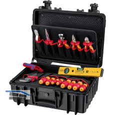 KNIPEX Werkzeugkoffer Robust23-Start Elektro 002134HLS2, 470x190x370mm 24-teilig