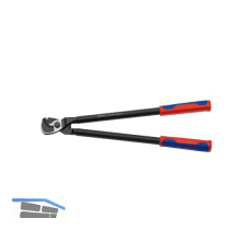 KNIPEX Kabelschere 9512 f�r Kabel 27 mm/150 mm�, 2K-Griff, br�niert, L=500 mm