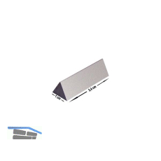 STUBAI Ersatz Dreikantschneide f�r Bolzenschneider