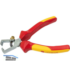 VDE-Abisolierzange mit �ffnungsfeder 10 mm� L�nge 160 mm