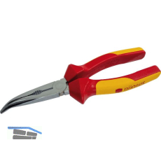 VDE-Langschnabelzange DIN 5745 gebogen L�nge 200 mm