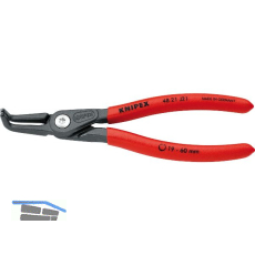 KNIPEX Pr�zisions Sicherungsringzange 4821 J21 DIN 5256 D innen gebogen