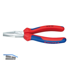 KNIPEX Flachzange DIN 5745 mit kurzen, flachen Backen 2K-Griff L�nge 160 mm