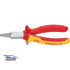 KNIPEX VDE-Rundzange DIN 5745 mit kurzen, runden Backen L�nge 160 mm