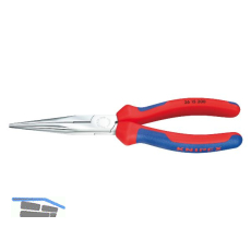 KNIPEX Langschnabelzange DIN 5745 gerade 2K-Griff L�nge 200 mm