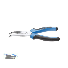 GEDORE Langschnabelzange DIN 5745 gebogen 2K-Griff L�nge 200 mm