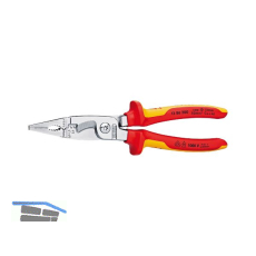 KNIPEX Elektro-Installationszange VDE mit 6 Funktionen L�nge 200 mm