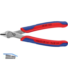 KNIPEX Elektronik-Seitenschneider Super Knips� 7803 DIN 9654 Form 0, L=125 mm