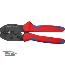KNIPEX Crimpzange PreciForce� unisolierte, offene Steckverbinder 0,1-2,5 mm�