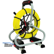 RUNPOTEC Glasfaserstab auf Stahlhaspel � 4,5 mm L�nge 80 m