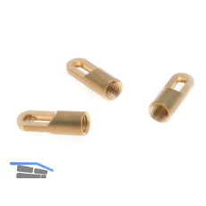 Zugkopf-Satz mit �sen Messing zu Kati-Blitz Compact � 6 mm Inhalt 3 St�ck