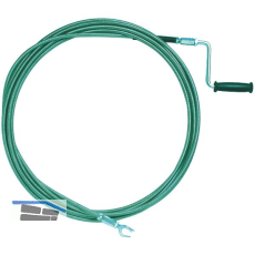Rohrreinigungswelle mit Kurbel � 8 mm L�nge 5 m