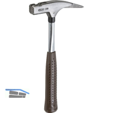 PICARD Lattenhammer mit Stahlrohrstiel 298 Bahn geraut 600g