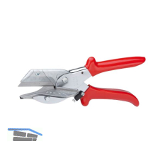 KNIPEX Gehrungsschere f�r Kunststoff- und Gummiprofile 215 mm