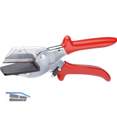 KNIPEX Schneider f�r Flachbandkabel bis 56 mm L�nge 215 mm