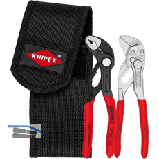 KNIPEX Mini-Zangenset 002072V04 in G�rteltasche 2-teilig Zangenschl�ssel/Wapu