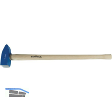 SONNECK Vorschlaghammer 5000 g mit Eschenstiel