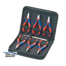 KNIPEX Elektonik-Zangen Set im Etui 7-teilig