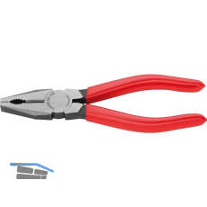 KNIPEX Kombizange DIN 5746 Kunststoffh�llen L�nge 160 mm