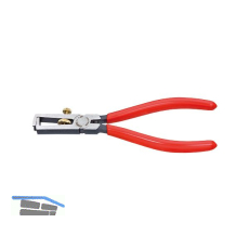 KNIPEX Abisolierzange 1101, f�r Kabel 0,5 mm, 10 mm�, AWG 7, L=160 mm, schwarz