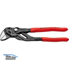 KNIPEX Zangenschl�ssel 8601 SW-40 mm, 15 Positionen, KS-Griff, schwarz, L=180 mm