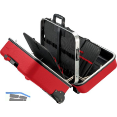 KNIPEX Werkzeugkoffer BIG Twin-Move RED leer 989915LE, 520x290x435 mm, ABS rot