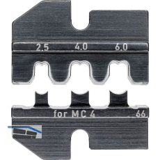 KNIPEX Crimpeinsatz 974966, Solar-Steckverbinder MC 4 (Multi-Contact) 2,5-6 mm�