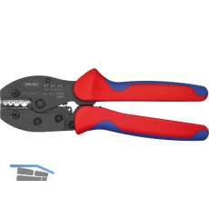 KNIPEX Crimpzange PreciForce� unisolierte Quetsch-/Presskabelschuhe 0,5-10 mm�