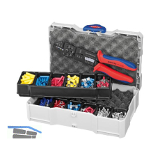 KNIPEX Crimpsortiment Kabelverbinder im Systainer + Crimpzange