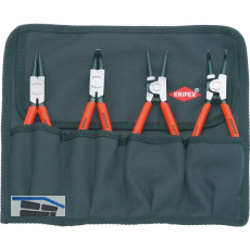 KNIPEX Sicherungsringzangen-Set in Rolltasche 4-teilig
