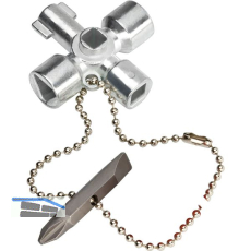 KNIPEX Schaltschrank Schl�ssel kurz 1102, L=44 mm