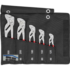 KNIPEX Zangenschl�ssel-Set 001955S4 5-teilig in Rolltasche, SW 25-60 mm