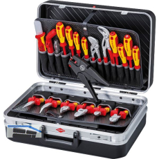 KNIPEX Elektro-Werkzeugkoffer 002120, 20-teilig, ABS-Kunststoff schwarz