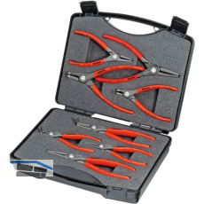 KNIPEX Pr�zisions-Sicherungsringzangen-Set 8-teilig 002125 im Kunststoffkoffer