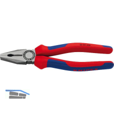 KNIPEX Kombizange, poliert, 2-K 200 mm