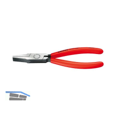 KNIPEX Flachzange DIN 5745 flache, kurze, breite Backen L�nge 125 mm