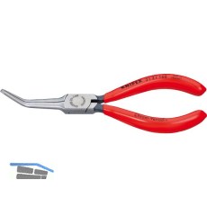KNIPEX Greifzange (Nadelzange), poliert, gebogen 160 mm