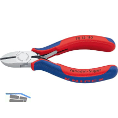 KNIPEX Seitenschneider, verchromt, 2-K 110 mm