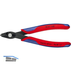 KNIPEX Elektronik-Seitenschneider Super Knips� XL 7861 DIN 9654 Form 6, L=140 mm
