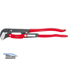 KNIPEX S-Maul-Rohrzange 8361 mit Schnelleinstellung 2", L=560 mm, grau