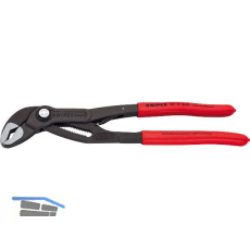 KNIPEX Wasserpumpenzange Cobra� matic 8711, SW -46 mm, 2", KS-Griff, L=250 mm
